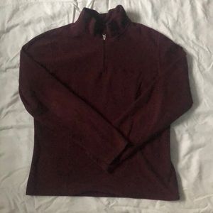 North face maroon pullover
